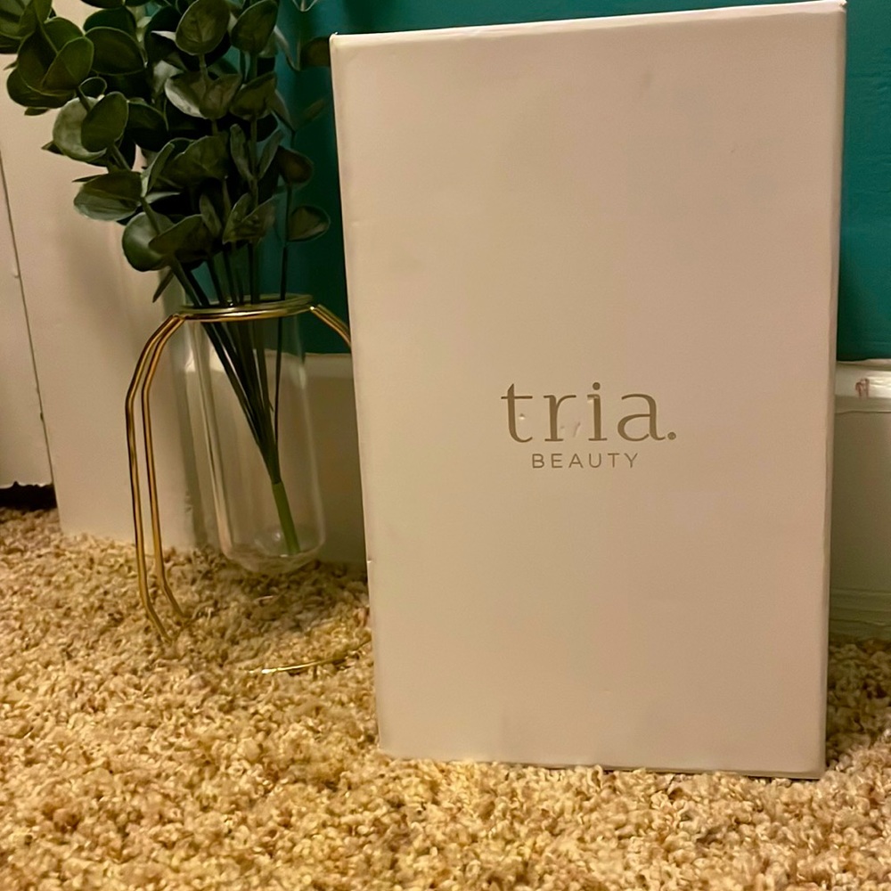 Tria beauty at home hair removal with wall charge plug in